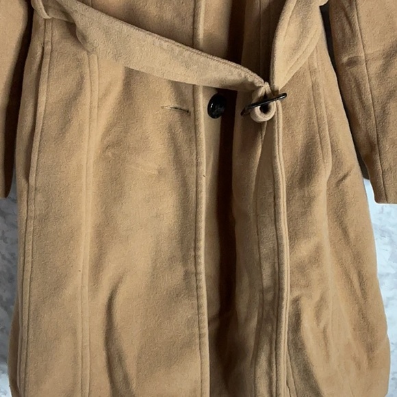 Anne Klein Camel Trench Coat - Picture 5 of 8